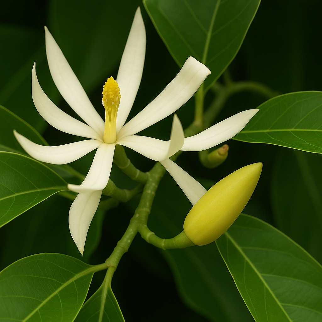 Perfume Tree, White Flower Michelia Alba